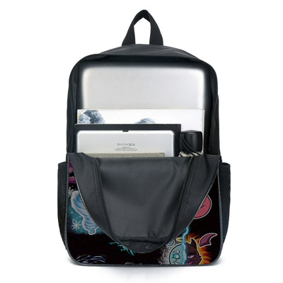 ROBLOX Blox Fruits Primary School Bag Children's Cartoon Backpack Backpack Kawaii Cartoon School Bag Mochila