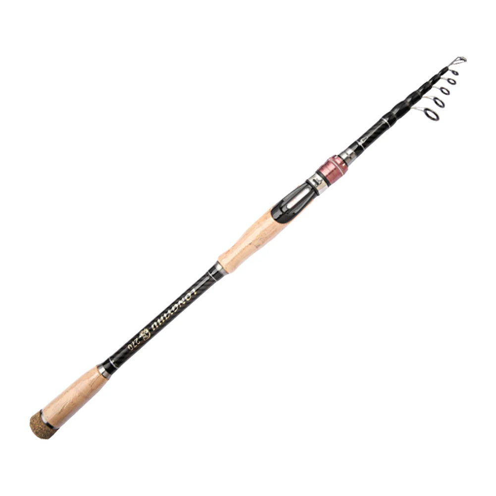 Carbon Telescopic Fishing Rod