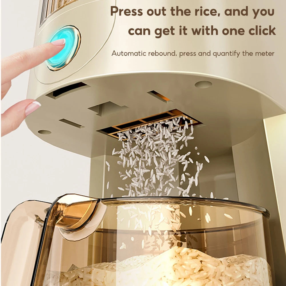 Automatic Cereal Dispenser Grain Storage Container