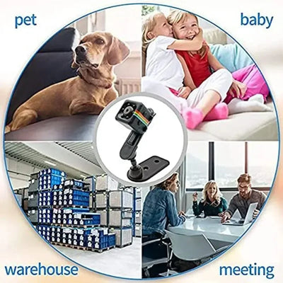 Portable HD Indoor Covert Security Camera