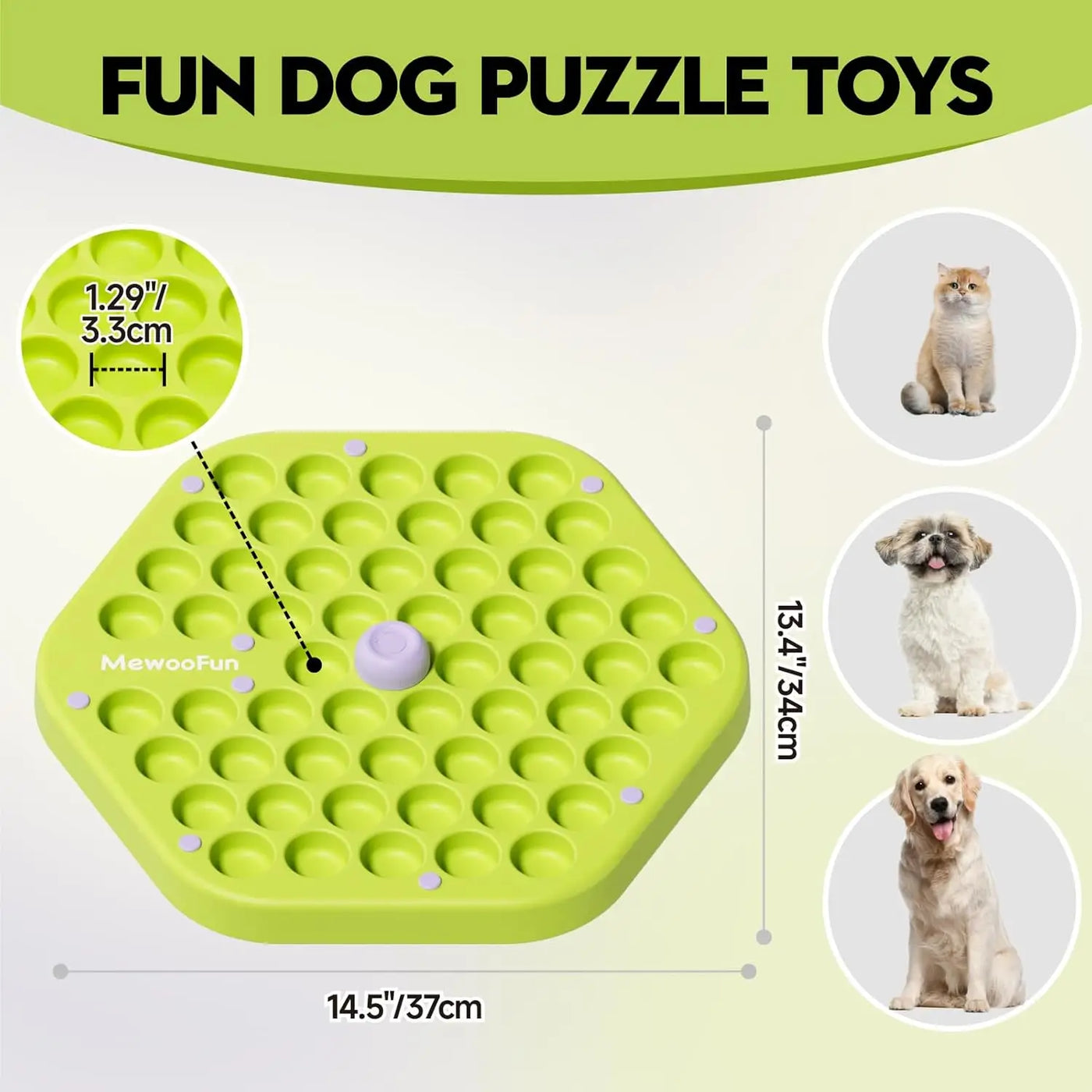 Dog Puzzle Interactive Toy