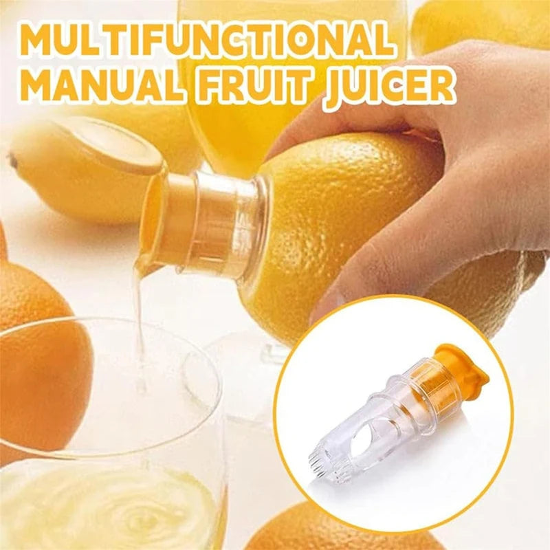 Lemon Mini Squeezer, Screw Top Lemon Juicer, Lemon Squeezer Manual Plastic, Lemon Juicer, Juicer Compact Juice