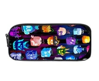 ROBLOX Blox Fruits Primary School Bag Children's Cartoon Backpack Backpack Kawaii Cartoon School Bag Mochila