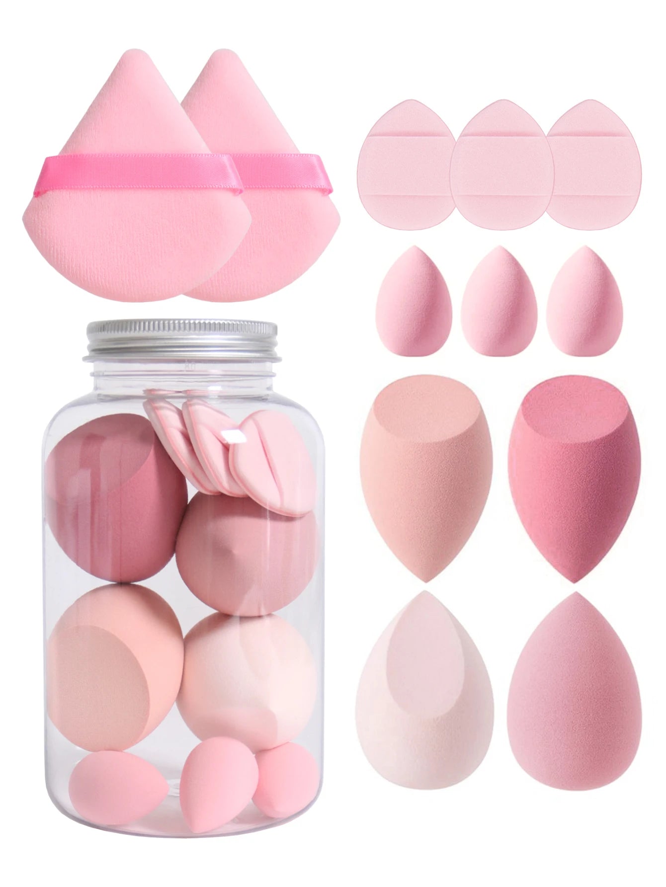 12-Piece Makeup Sponge Set