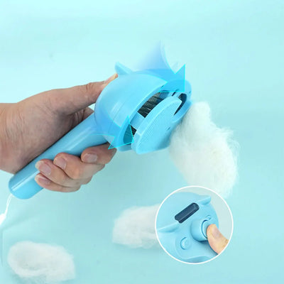 Rechargeable Cat Steam Brush