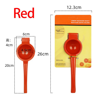 2 In 1 Kitchen Manual Lemon Squeezer Aluminum Orange Juicer Fruit Press Clamp Tools Multi-Function Food Clamp Accessories