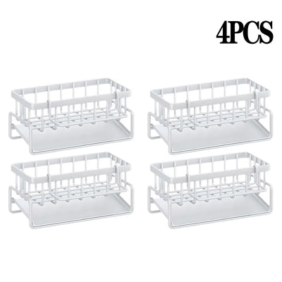 No-Punch Kitchen Shelf Storage Drainage Rack