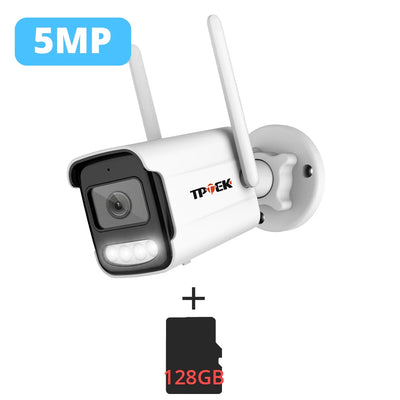 Human Detection 8MP 4K WiFi Outdoor IP Camera
