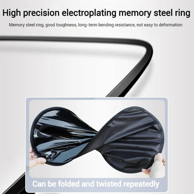 Car Side Window Sunshade 4-Layer Sun Block Film Cloth Sun Visor Summer UV Protection Window Curtain Car Sun Shade Cover