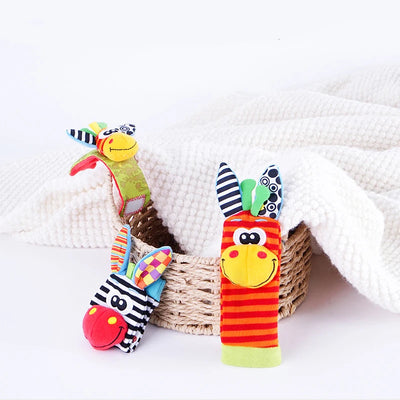 2PCS Baby Rattle Toys Set