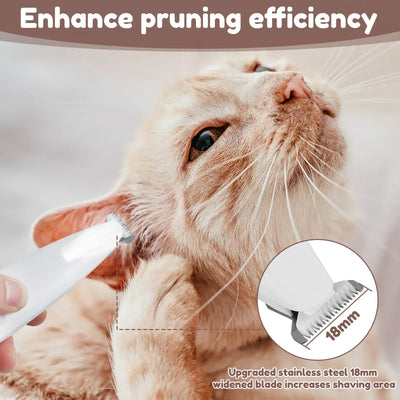 Dog Paw Trimmer – Waterproof Grooming Clippers