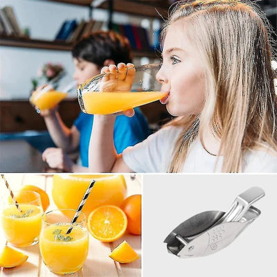 Creative Lemon Squeezers Stainless Steel Hand Press Orange Juicer Portable Manual Fruit Vegetable Extractors Kitchen Supplies