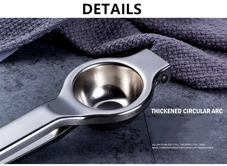Lemon Squeezer Stainless Steel Manual Juicer Processor Kitchen Accessories Juice Fruit Pressing Citrus Orange Juicer Lemon Press