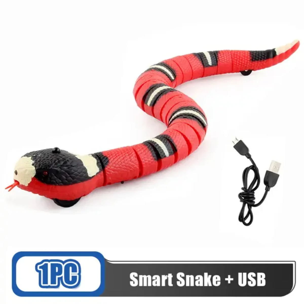 Smart Sensing Electronic Snake Cat Toy