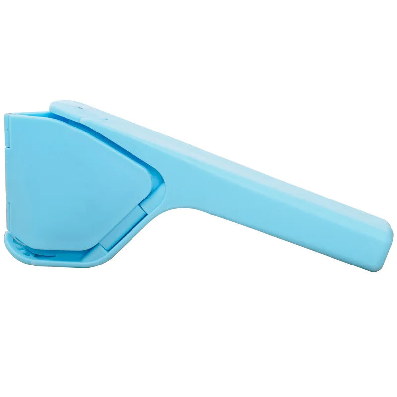 Max Juice Extraction Lemon Lime Squeezer EasytoUse Flat Lemon Squeezer with Leverage Squeezer with Built in Strainer Yellow