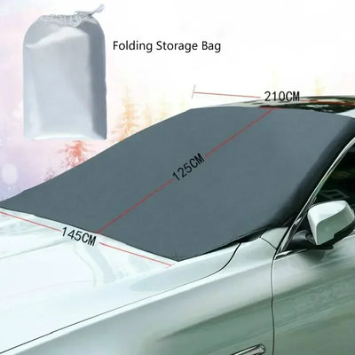 Sunshade Cover Car Windshield Snow Sun Shade Waterproof Protector Automobile Magnetic Cover Car Front Windscreen Cover