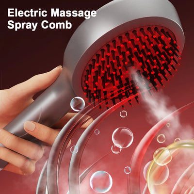 Hair Care Spray & Red Light Massage Comb