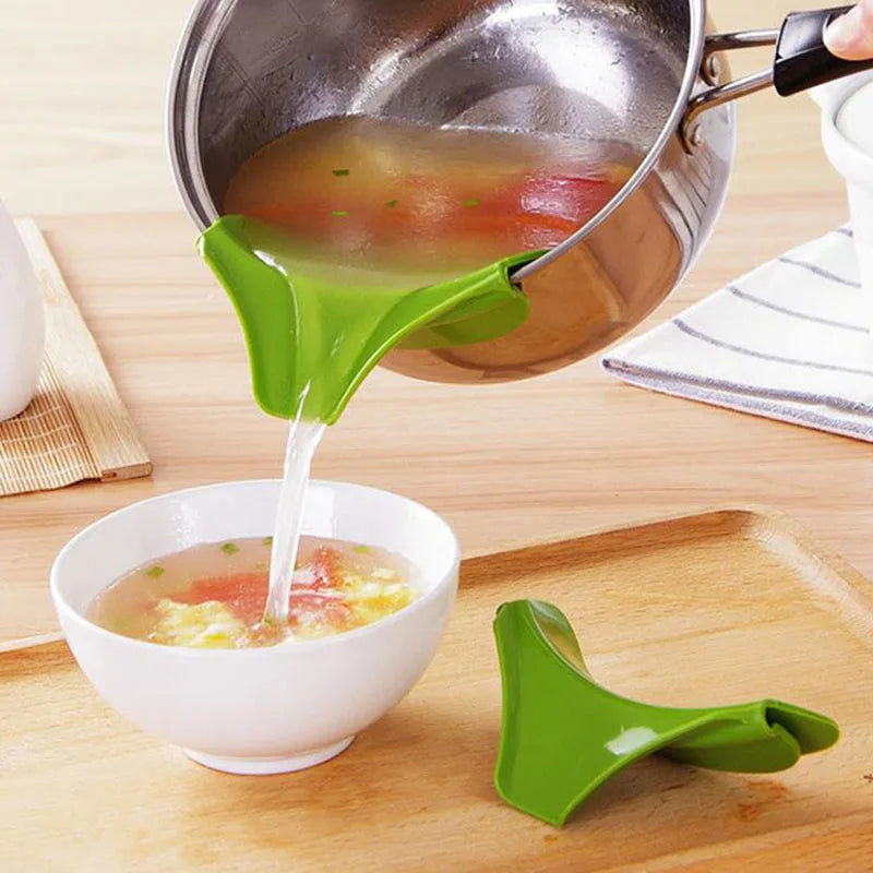 Anti-Spill Kitchen Funnel Spout