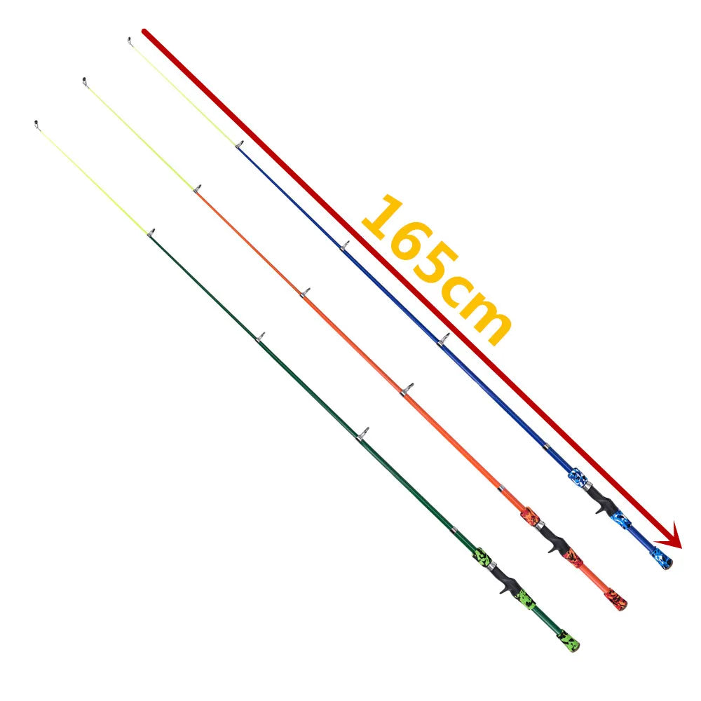 Kids Telescopic Camouflage Fishing Rod