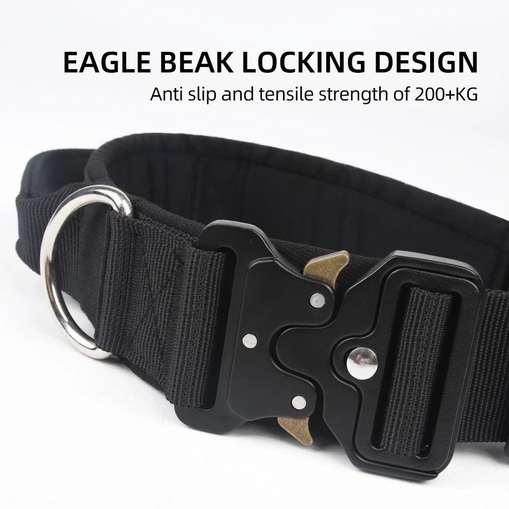 Rugged Tactical Dog Collar