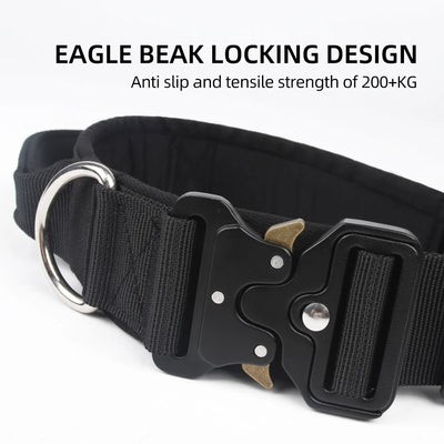 Rugged Tactical Dog Collar