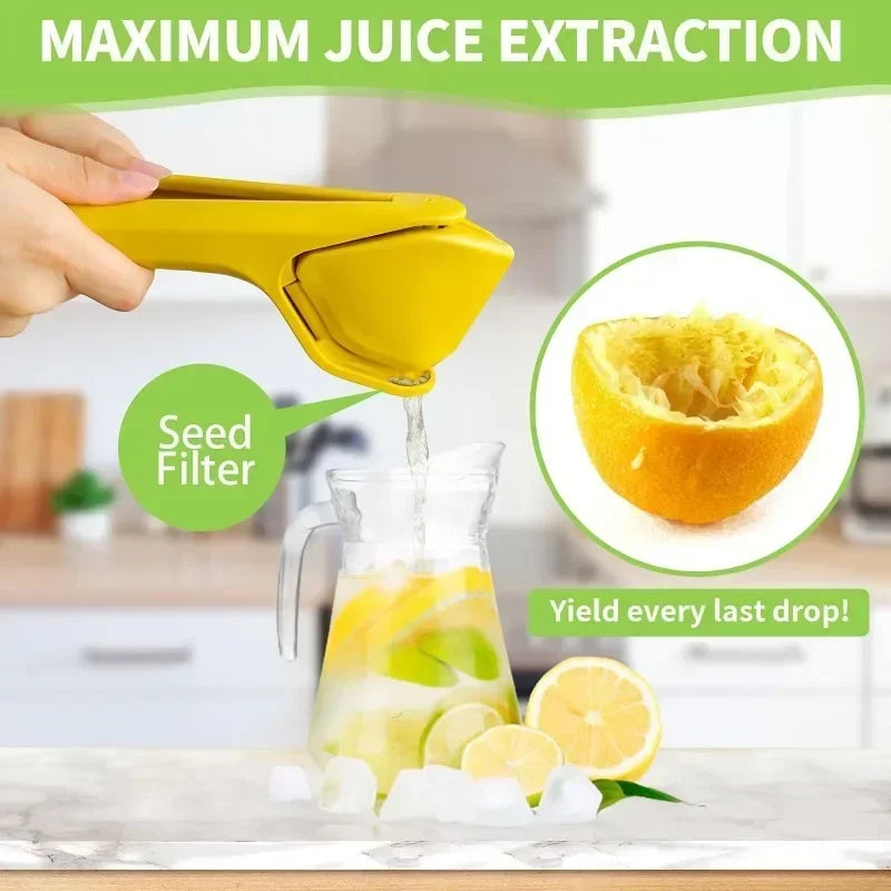 New Manual Lemon Fruit Juicer Easy To Squeeze Manual Juicer Juicer Kitchen Juice Squeezer Kitchen Gadgets  Lemon Squeezer