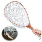 Landing Fish Net Wooden Handle