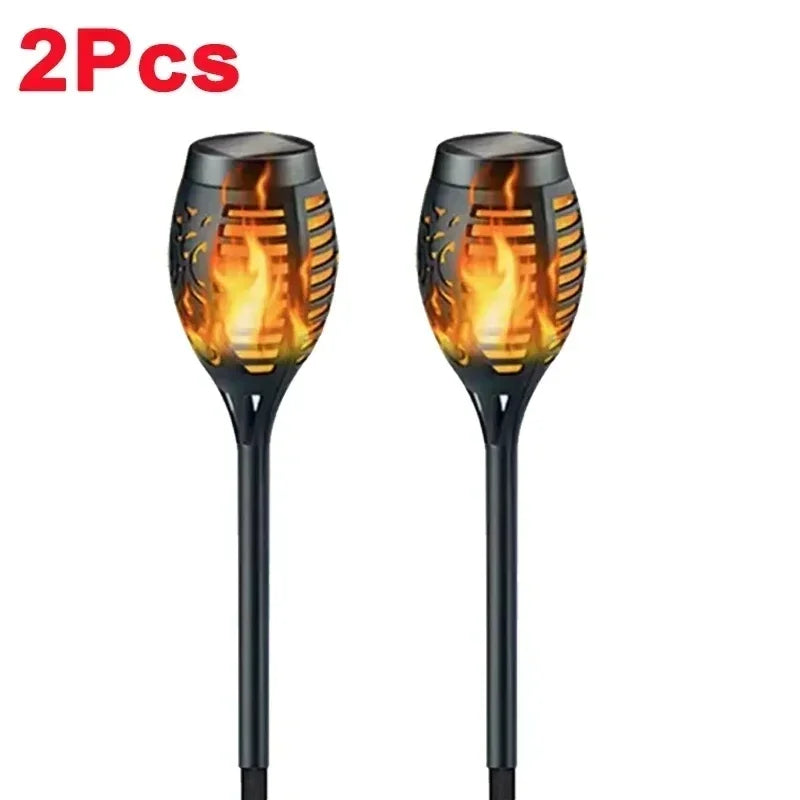 Solar Flame Torch Lights – Waterproof Lamps