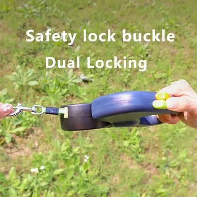 Auto Retractable Double-Ended Dog Leash