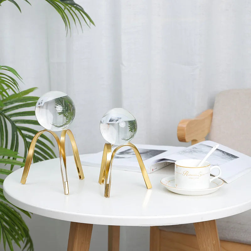 Living Room Nordic Light Luxury Crystal Ball Ornaments
