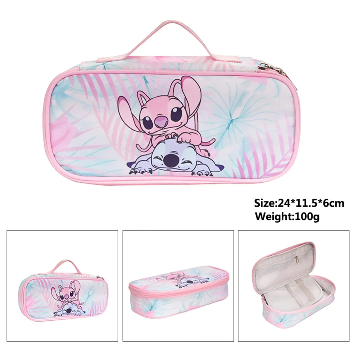 Stitch Primary School Bag Children's Cartoon Backpack Boys Girls Anime Kawaii Cartoon School Bag Mochila Gifts