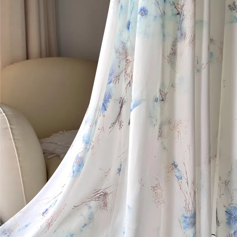 Fashion Floral Print Patchwork Bohemian Dress Woman 2025 Sexy V Neck Hollow Long Dresses Long Sleeve  Puff Loose Maxi Dress