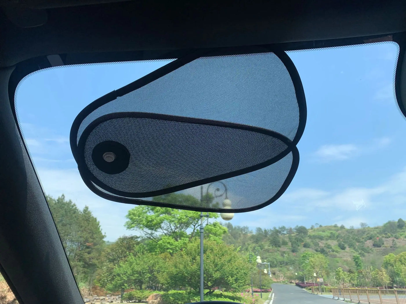 Car Side Window Adjustable Sunshade Sunscreen Cooling Does Not Block The Line of Sight Durable Sun Protection Black Sun Visor