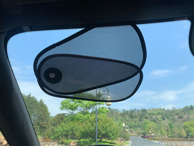 Car Side Window Adjustable Sunshade Sunscreen Cooling Does Not Block The Line of Sight Durable Sun Protection Black Sun Visor