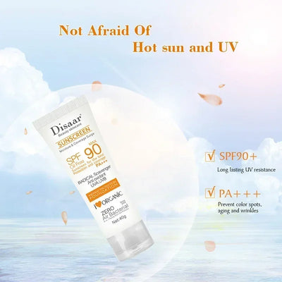 Facial Body Sunscreen Sun Cream Sunblock Oil Control Body Protector Solar Lotion Protective Anti Sun Protection Skin Care SPF90