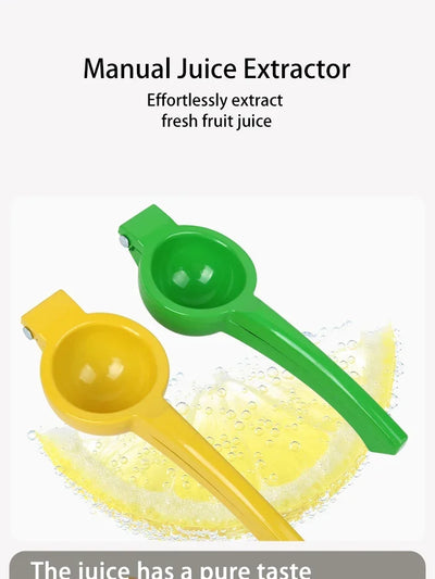 Lemon Squeezer Aluminum Alloy Hand Pressed Orange Fruit Juicer Home Manual Portable Practical Kitchen Tools Mini Blender