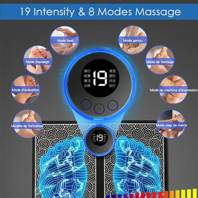 EMS Electric Foot Massager Pads