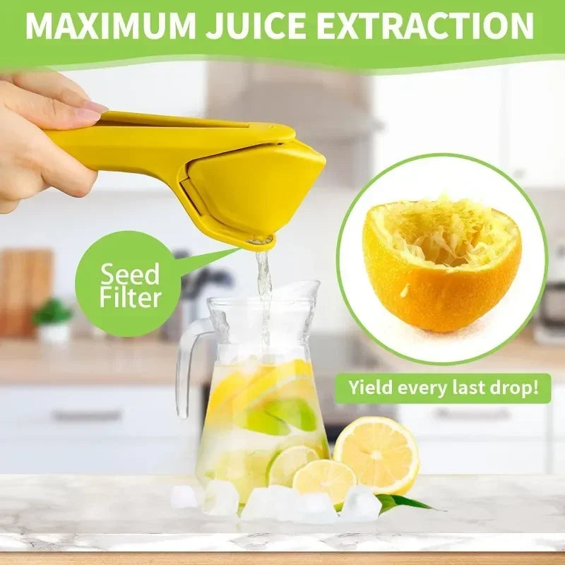 New Manual Lemon Fruit Juicer Easy To Squeeze Manual Juicer Juicer Kitchen Juice Squeezer Kitchen Gadgets  Lemon Squeezer