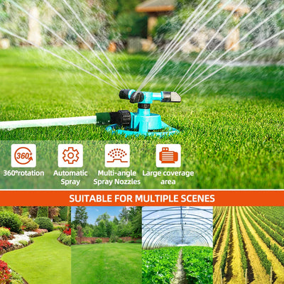 360° Automatic Rotating Lawn Nozzle