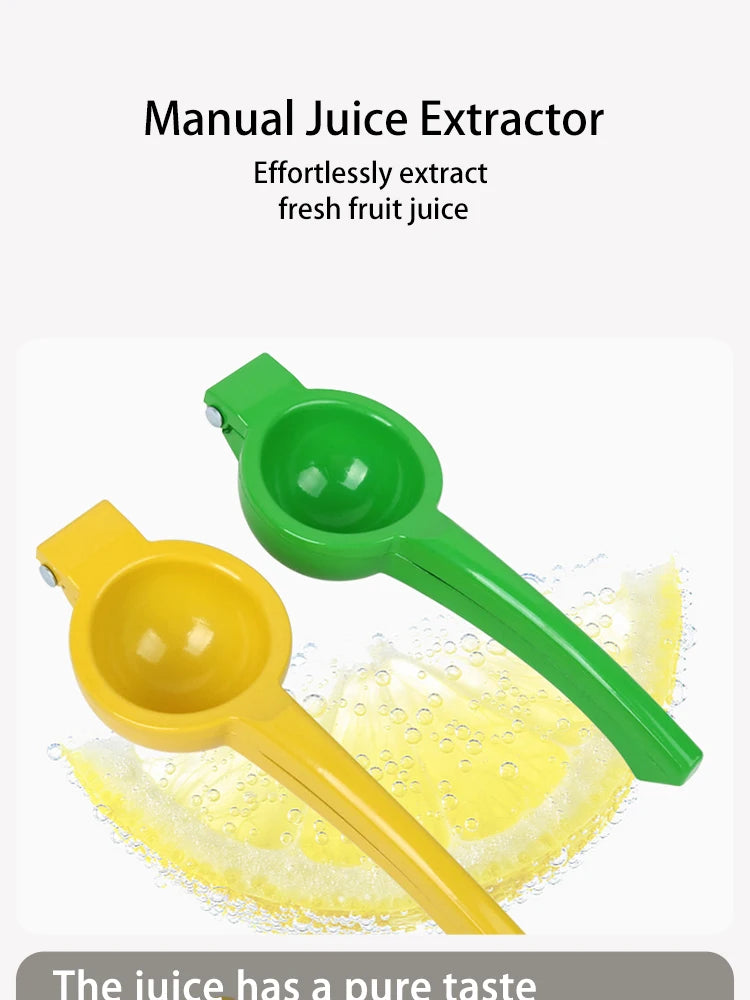 2 In 1 Kitchen Manual Lemon Squeezer Aluminum Orange Juicer Fruit Press Clamp Tools Multi-Function Food Clamp Accessories