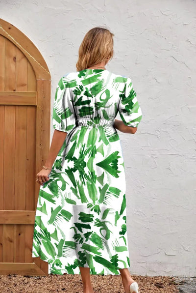 Women Summer Floral Long Dress,Fashion Women's Bohemian Dresses,Woman Clothing,Woman Clothes,Sundress,New In Dress 2025