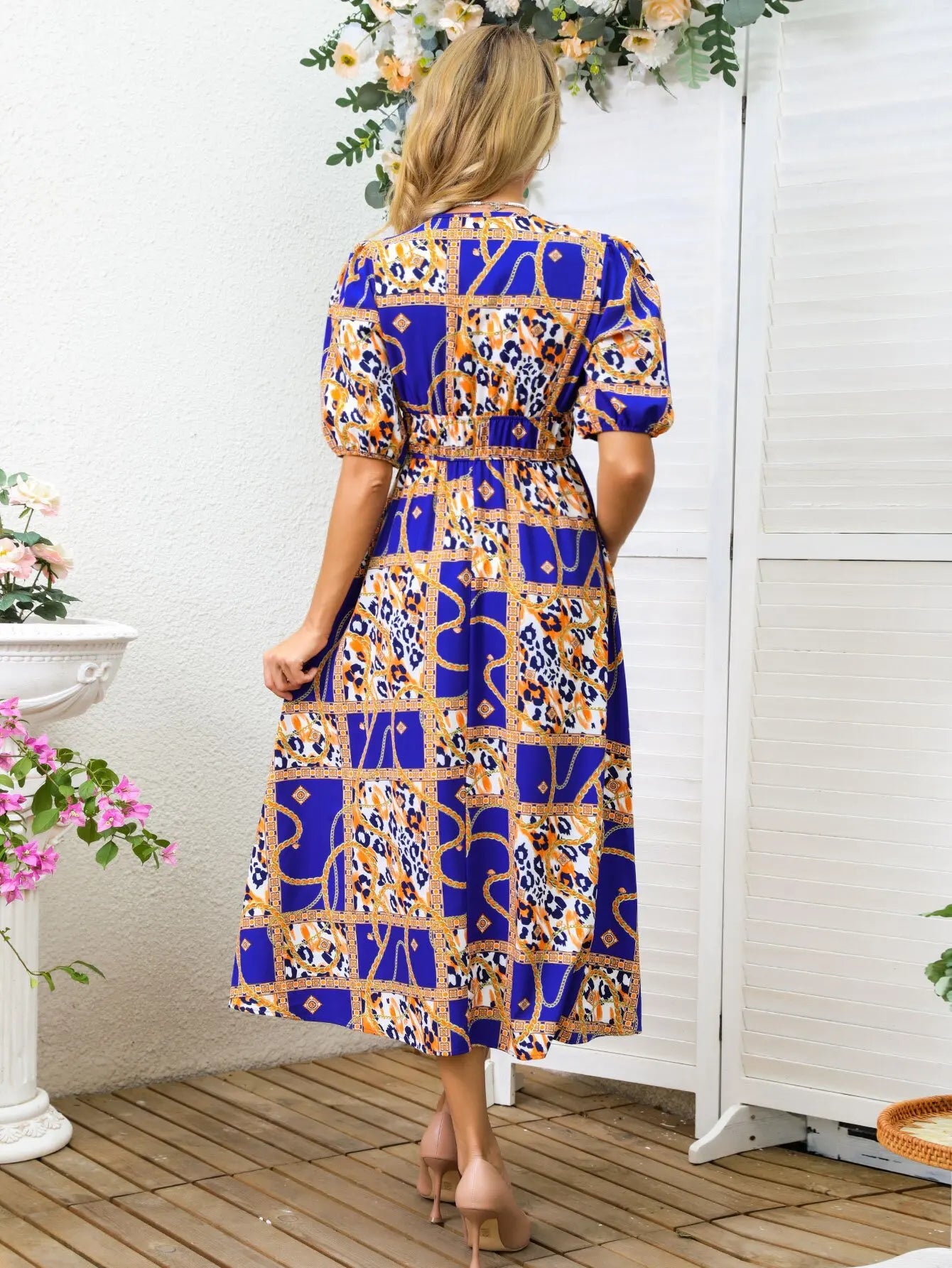 Women Summer Floral Long Dress,Fashion Women's Bohemian Dresses,Woman Clothing,Woman Clothes,Sundress,New In Dress 2025