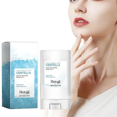 Hyaluronic Acid Face Serum Face Sunscreen Stick Refresh Sun Stick SPF50 PA Lightweight Sunscreen Stick Moisture Stick Sunscreen