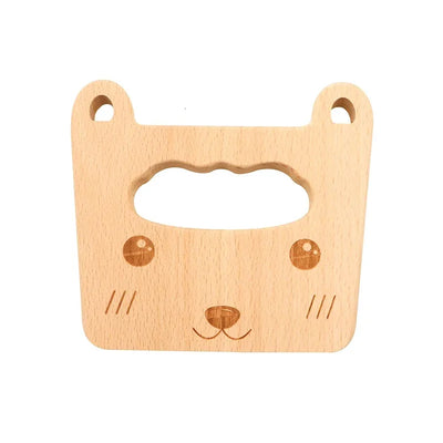 Kids Wooden Safe Kitchen Cutter