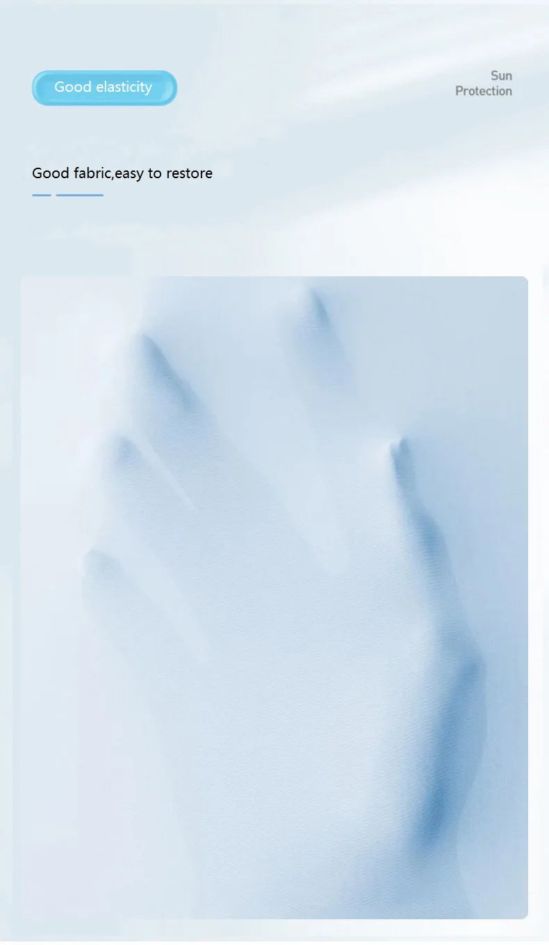 Summer Outdoor s Sports  Cycling Sunscreen Ice Skil Long Gloves Sunscreen Sleeves