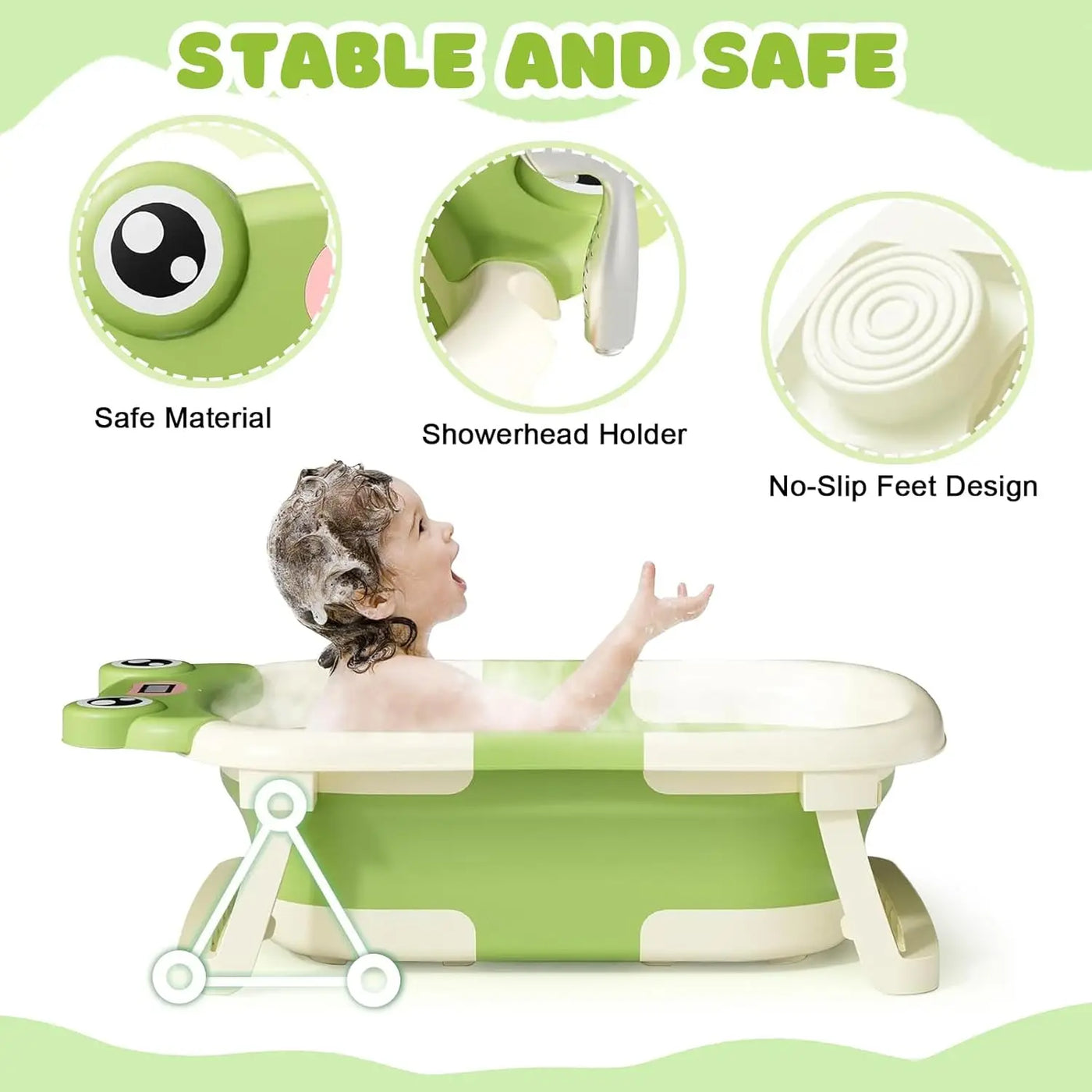 Foldable Baby Bath Tub