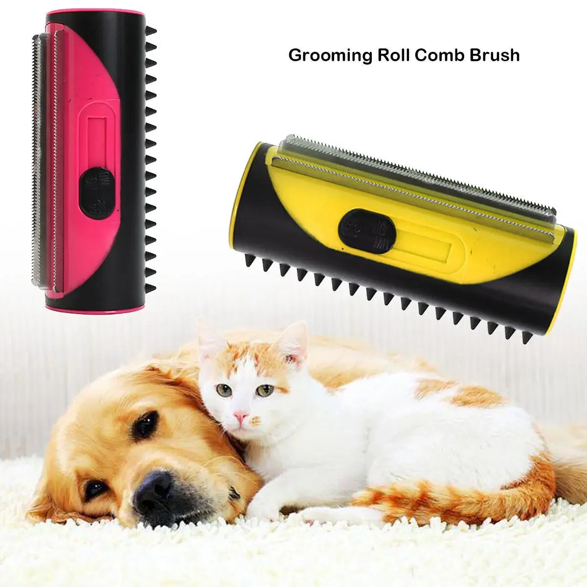 Dog Hair Removal Comb Lint Roller Brush
