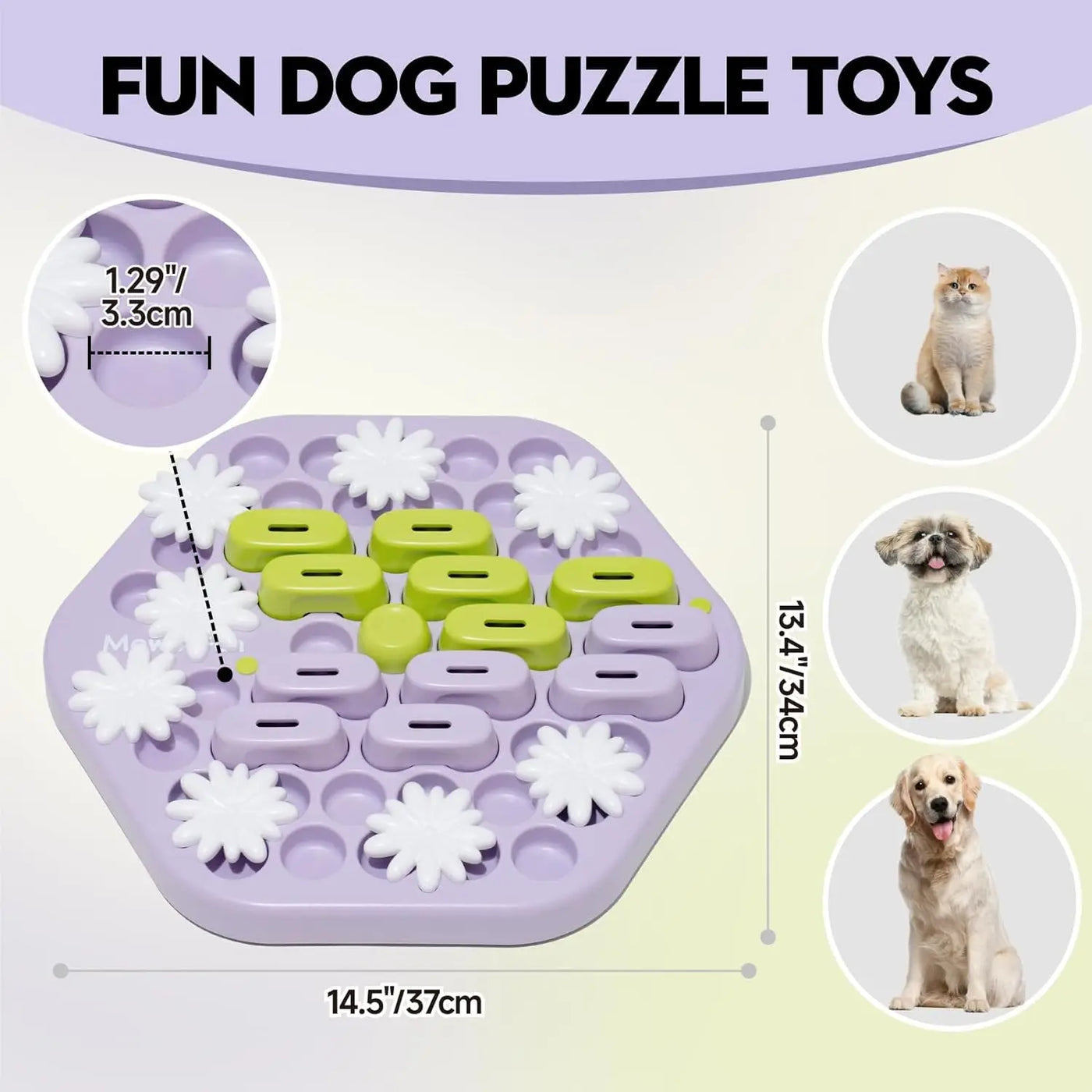 Dog Puzzle Interactive Toy