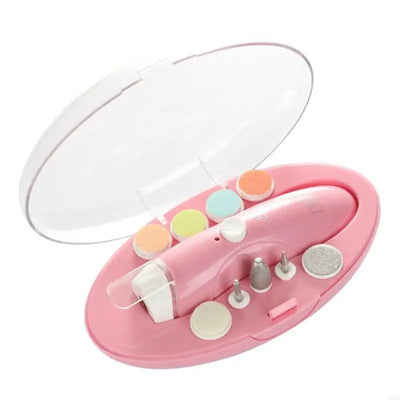 Electric Baby Nail File with LED Light