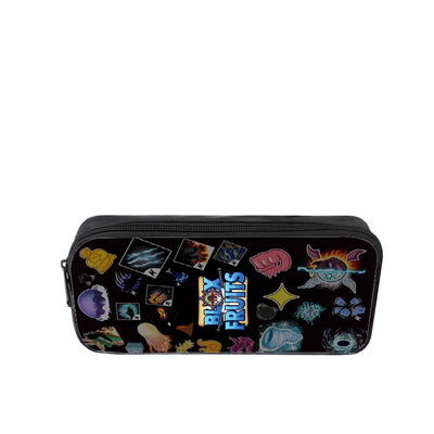 ROBLOX Blox Fruits Primary School Bag Children's Cartoon Backpack Backpack Kawaii Cartoon School Bag Mochila